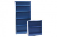 Ecotech Melamine Freestanding Bookcase Units, Various Sizes. Choice Of MM1 And MM2 Melamine Colour Range